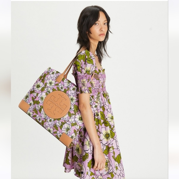 Tory Burch NWTs  Ella Printed Tote - Picture 3 of 15